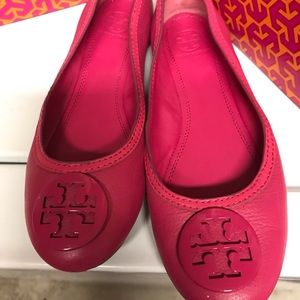 Pink Tory Burch shoes